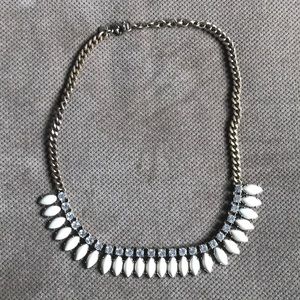 White JCrew necklace